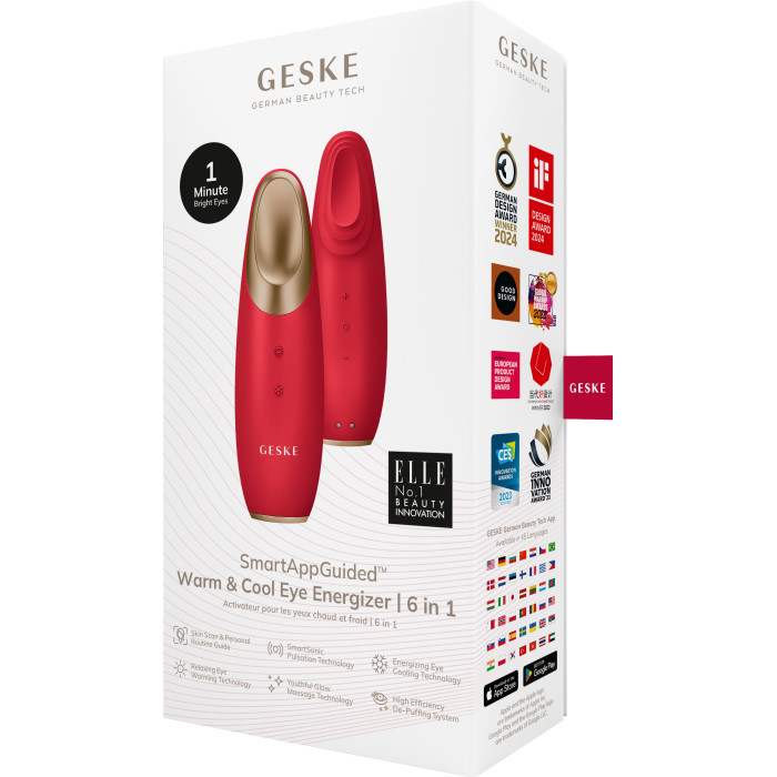 Енерджайзер для очей GESKE Warm & Cool Eye Energizer red